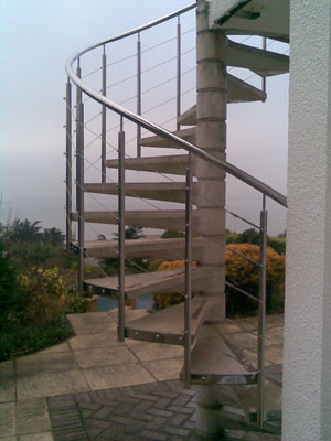 Devon Spirals, Spiral Staircases