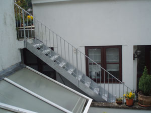 Devon Spirals, Straight Staircases
